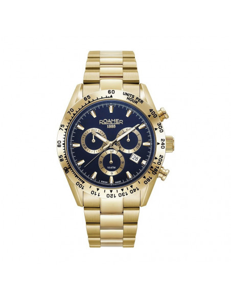 Roamer Monza 100 850837484520 Herrenuhr Chronograph