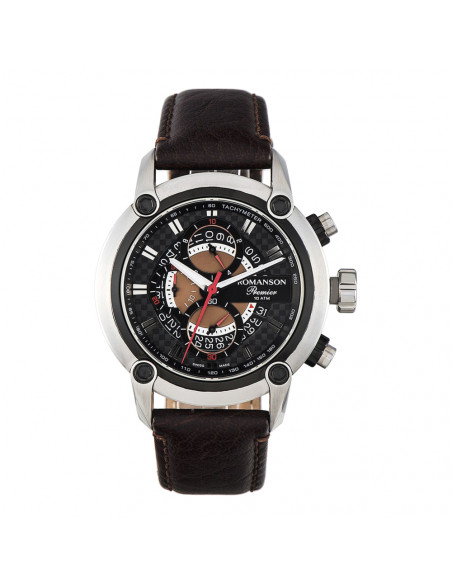Romanson Premier PL2642HM1DA32W Herrenuhr Chronograph