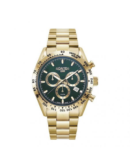 Roamer Monza 100 850837487520 Herrenuhr Chronograph