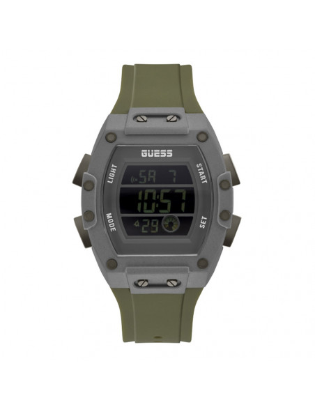 Guess Tonneau GW0340G3 Herrenuhr Chronograph