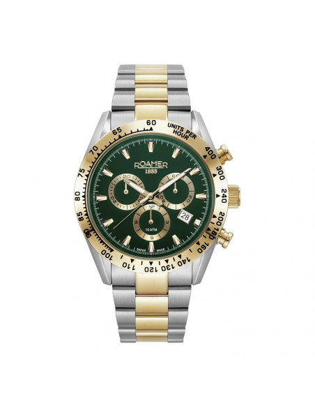 Roamer Monza 100 850837477520 Herrenuhr Chronograph
