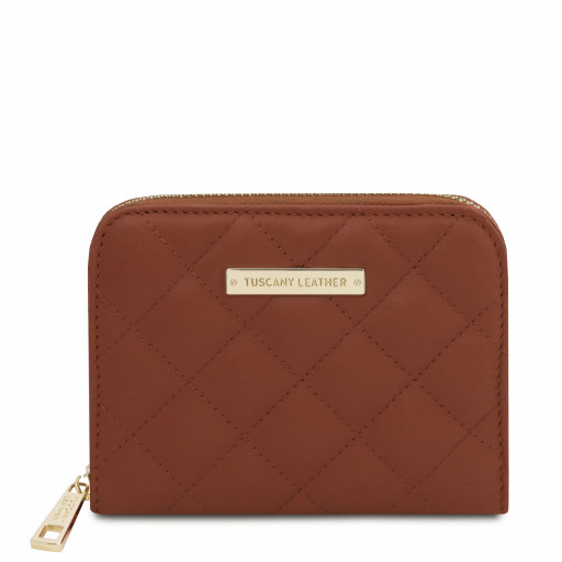 Teti Exclusive zip around soft leather wallet
