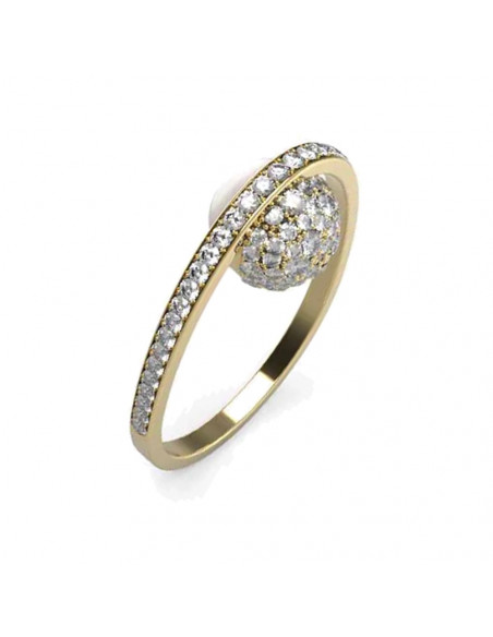 Guess Ladies Ring JUBR04454JWYG58