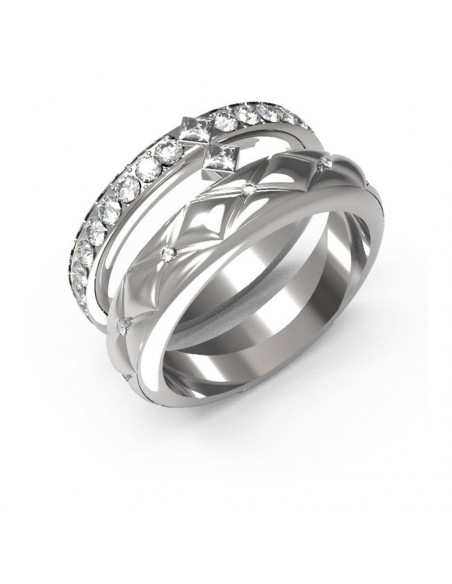 Guess Damen Ring JUBR04586JWRH58
