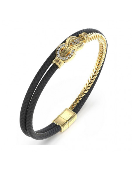 Guess Mens Bracelet JUMB05029JWYGBKL