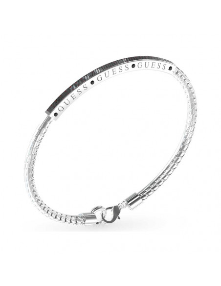Guess Mens Bracelet JUXB03213JWSTBKS