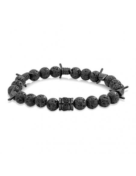 Police Barbed Mens Bracelet PEJGB2112331