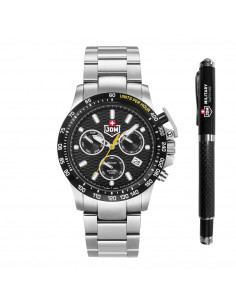 JDM Military Charlie ll JDM-WG017-01 Men's Watch Chronograph Gift Set