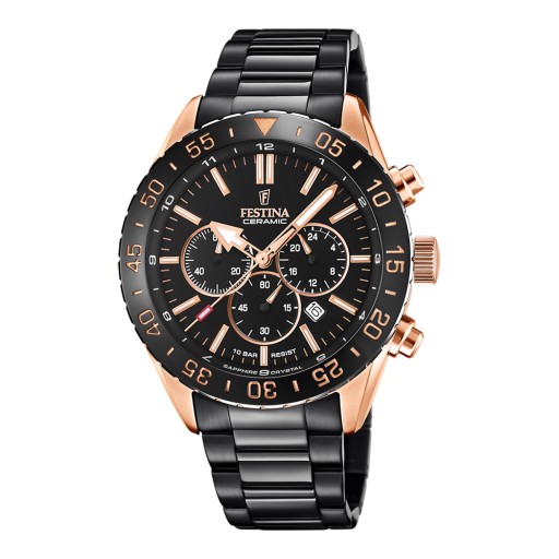 Festina Ceramic F20578/1 Men's Watch Chronograph