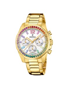 Festina Boyfriend Rainbow F20609/2 Ladies Watch Chronograph