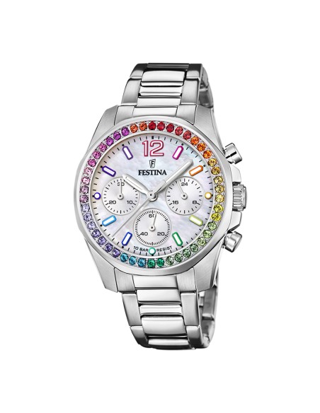 Festina Boyfriend Rainbow F20606/2 Ladies Watch Chronograph