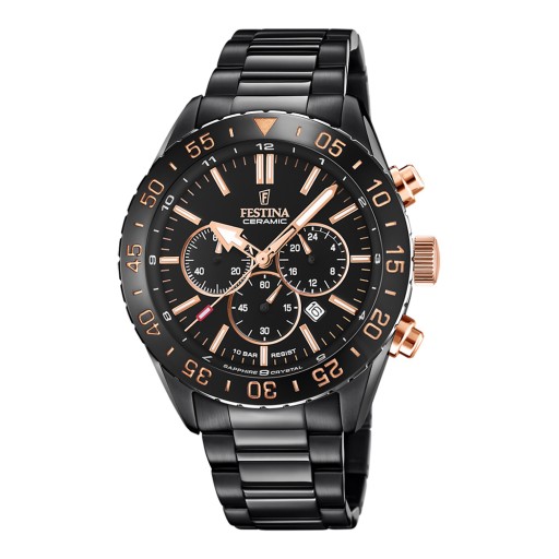 Festina Ceramic F20577/1 Men's Watch Chronograph