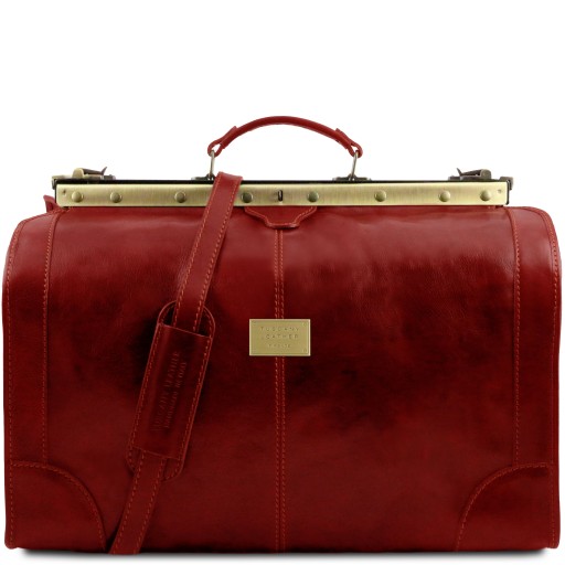 Madrid Gladstone Leather Bag Large size