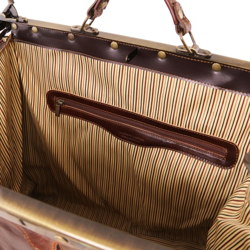 Madrid Gladstone Leather Bag Large size