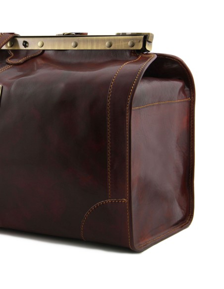 Madrid Gladstone Leather Bag Large size
