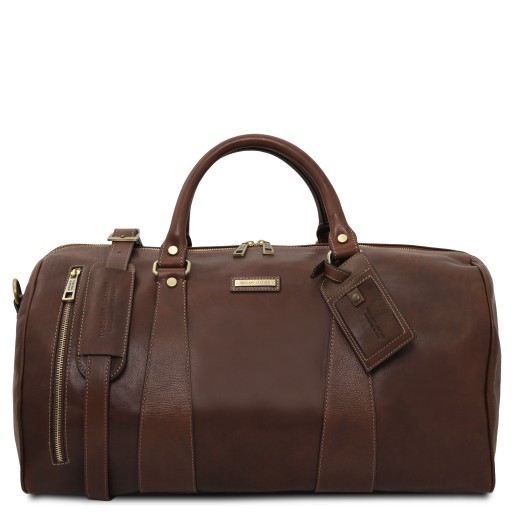TL Voyager Travel leather duffle bag Large size