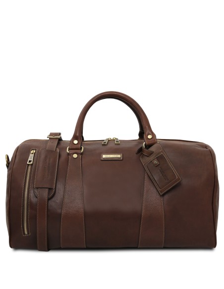 TL Voyager Weekender Reisetasche aus Leder Gross