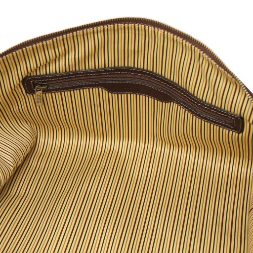 TL Voyager Weekender Reisetasche aus Leder Gross