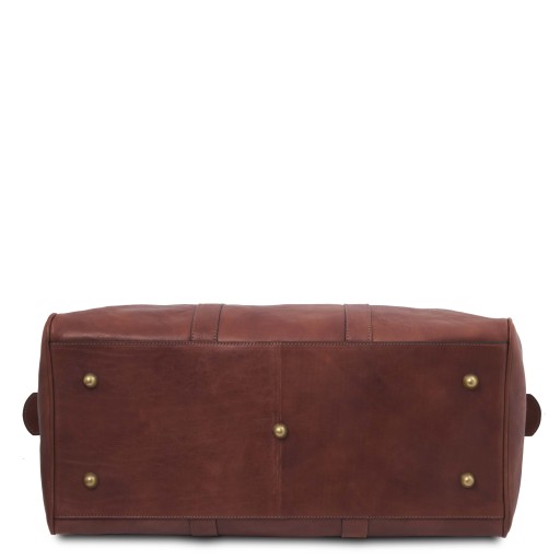 Oslo Leather travel duffle bag Weekender bag