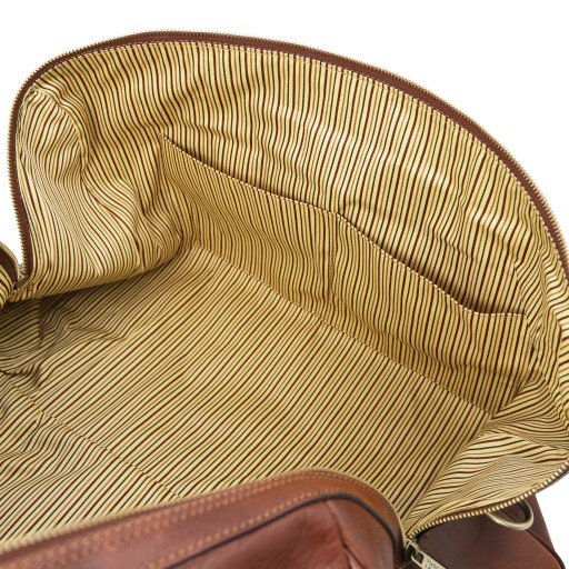 Oslo Leather travel duffle bag Weekender bag