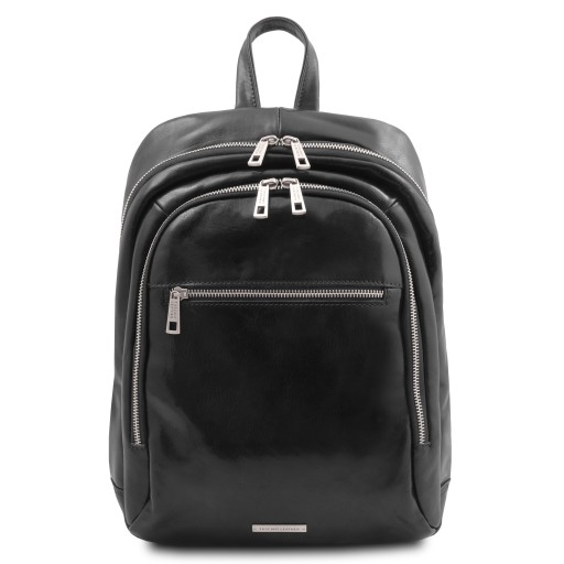 Perth 2 Compartments leather backpack