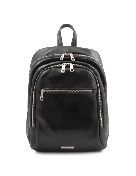 Perth 2 Compartments leather backpack