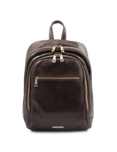 Perth 2 Compartments leather backpack