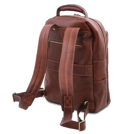 Melbourne Notebook Rucksack aus Leder