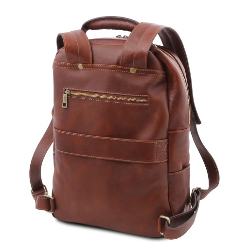 Melbourne Notebook Rucksack aus Leder