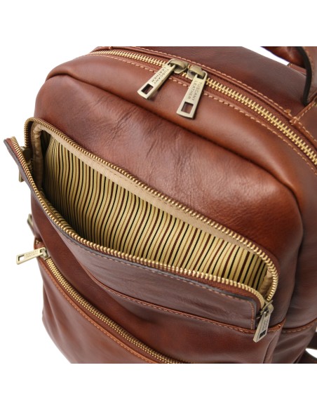 Melbourne Notebook Rucksack aus Leder