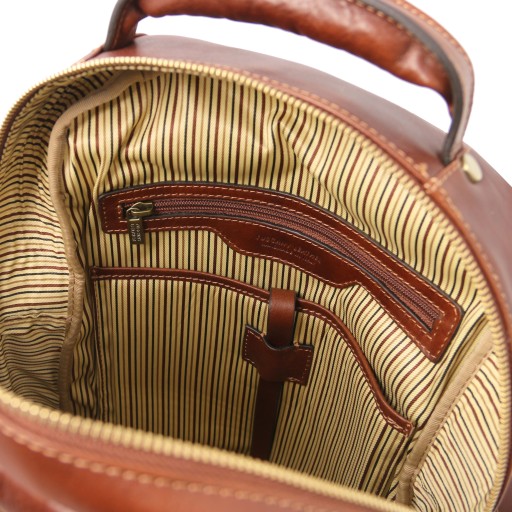 Melbourne Leather laptop backpack