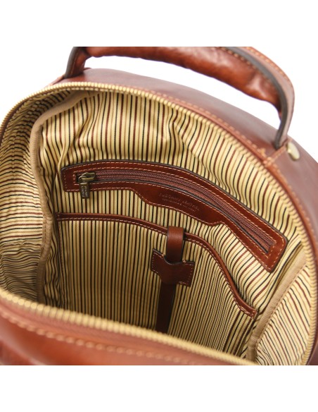 Melbourne Leather laptop backpack