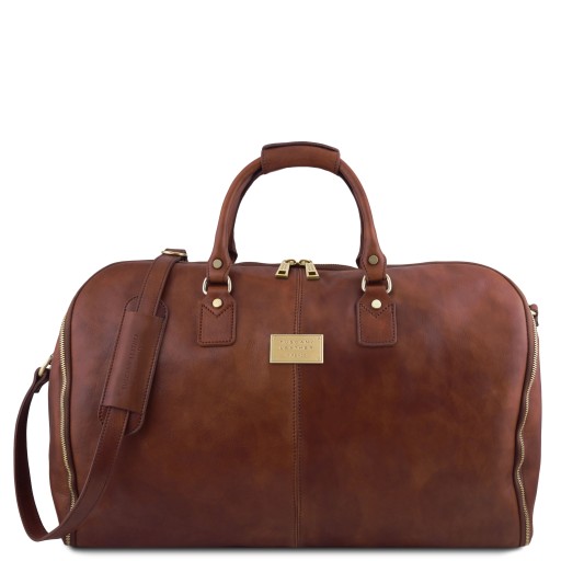 Antigua Reisetasche Kleidersack aus Leder