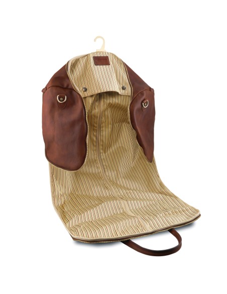 Antigua Reisetasche Kleidersack aus Leder