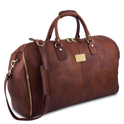 Antigua Reisetasche Kleidersack aus Leder