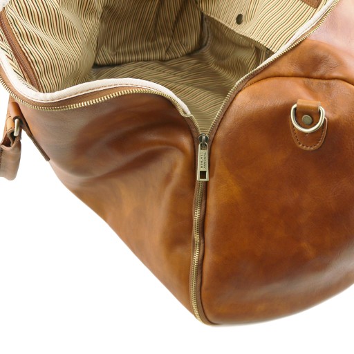 Antigua Travel leather duffle Garment bag
