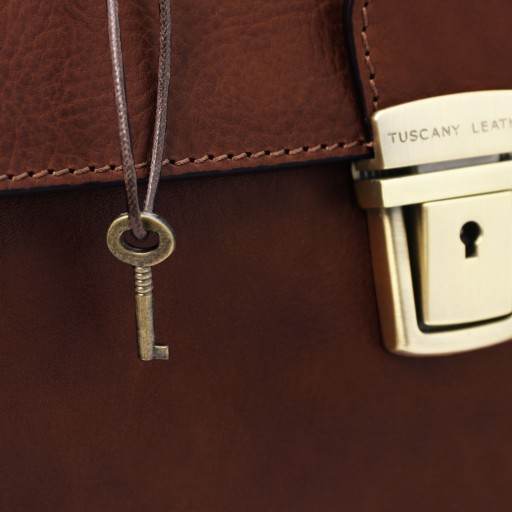 Giotto Exclusive double bottom leather doctor bag