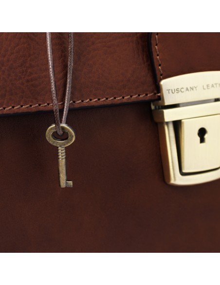 Giotto Exclusive double bottom leather doctor bag
