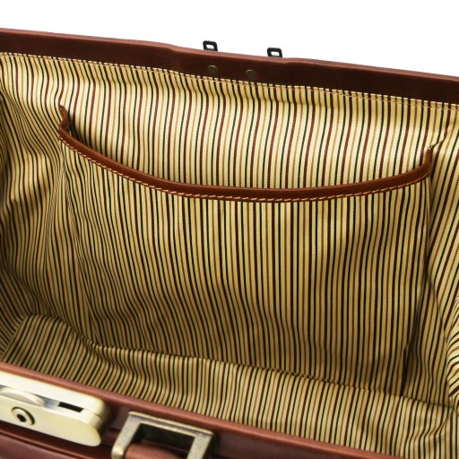 Giotto Exclusive double bottom leather doctor bag