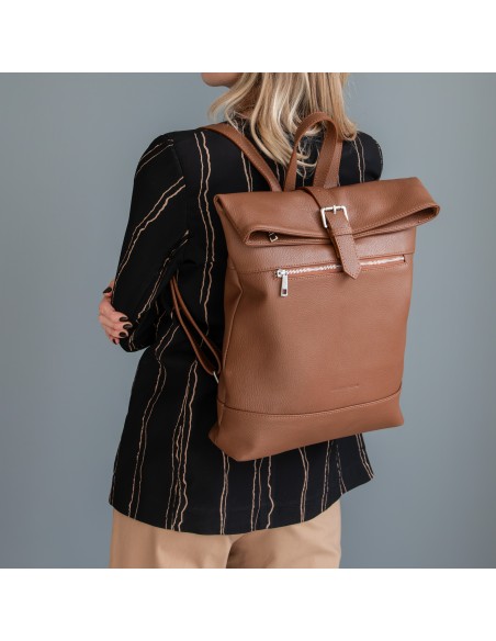 London Rucksack aus weichem Leder