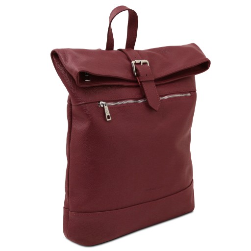 London Rucksack aus weichem Leder