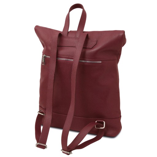 London Rucksack aus weichem Leder