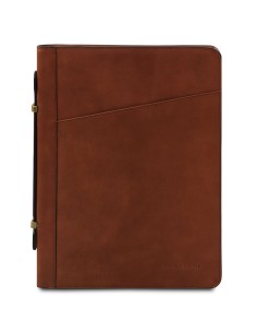 Costantino Leather document case with handle 2
