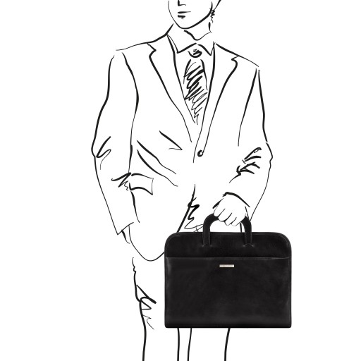 Sorrento Document Leather briefcase