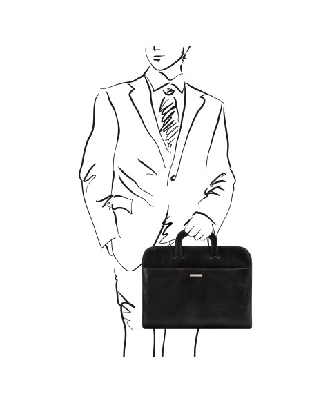 Sorrento Document Leather briefcase