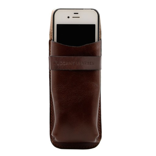 Exclusive leather crossbody case for glasses