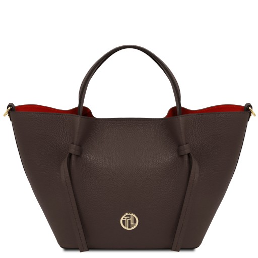 Legame Leather shopping bag Large size