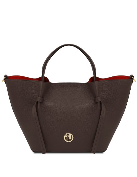Legame Leather shopping bag Large size