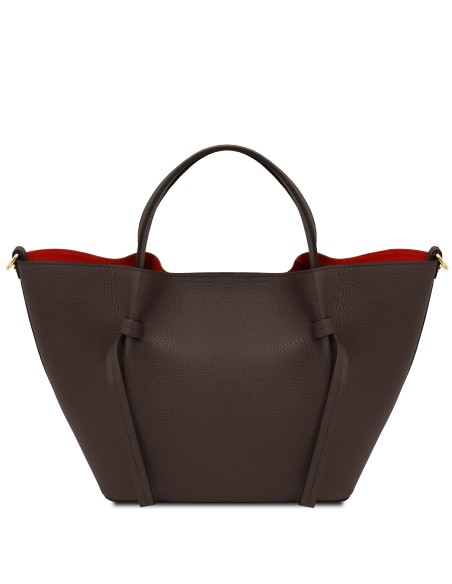 Legame Leather shopping bag Large size