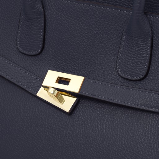 Origami Handtasche aus Leder